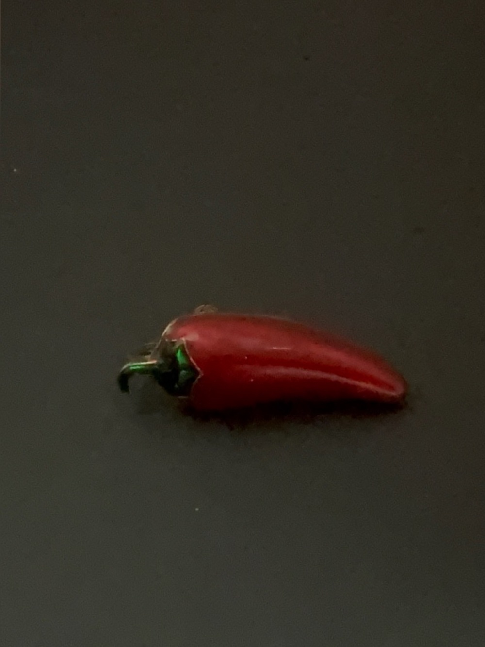 Red Chili Pepper Pin - Small Red Enamel Accent